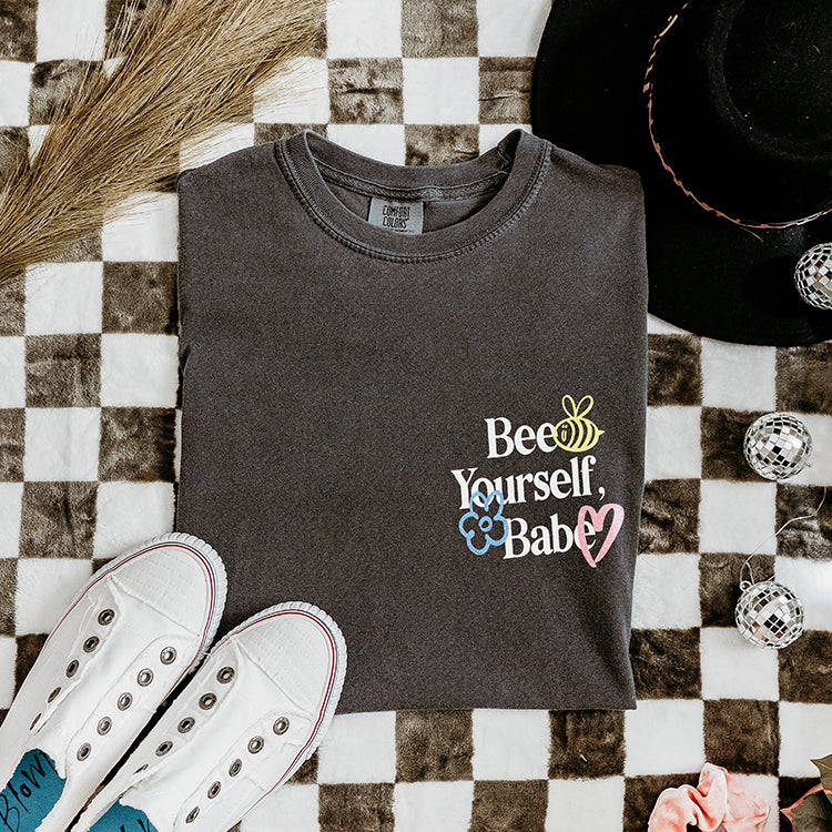 Bee Yourself, Babe Graphic Tee Shirt (Wholesale)