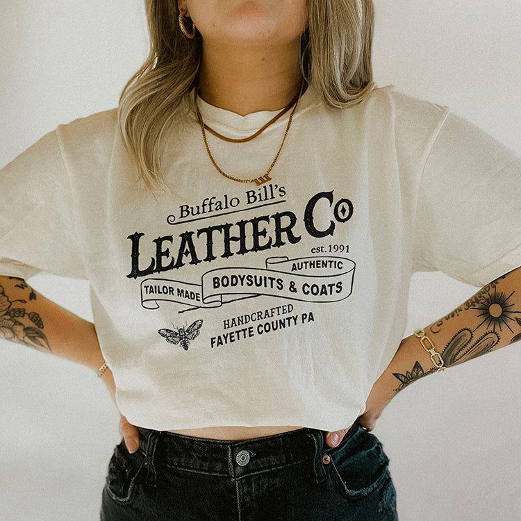 Buffalo Bill's Leather Co Heavyweight Tee - Final Sale