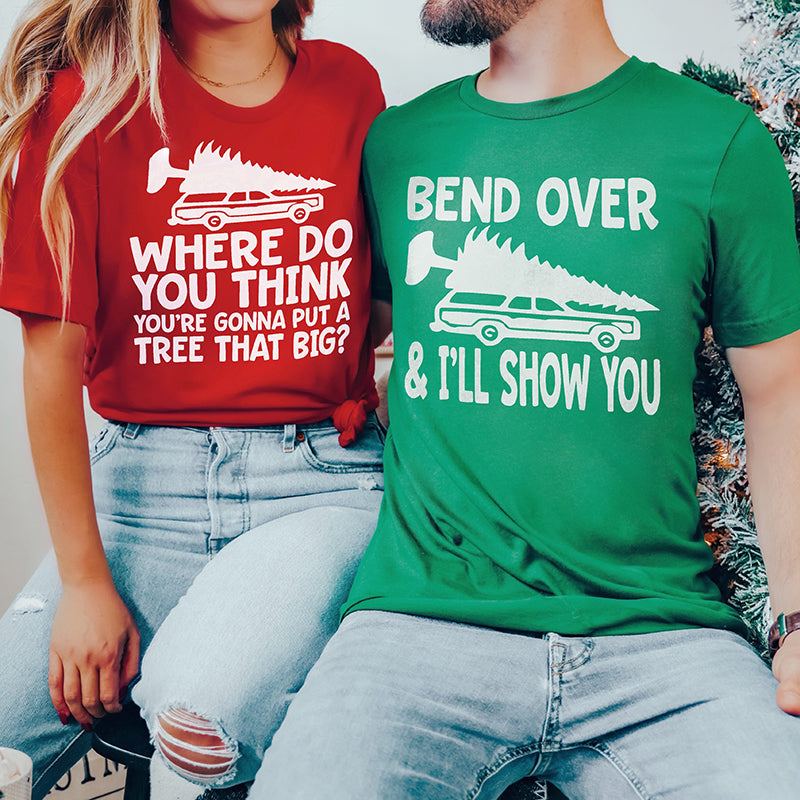 Bend Over And I'll Show You Christmas Tee