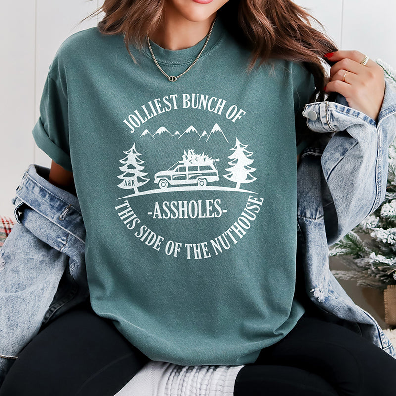 Jolliest Bunch Of Assholes This Side Of The Nuthouse Heavyweight Tee