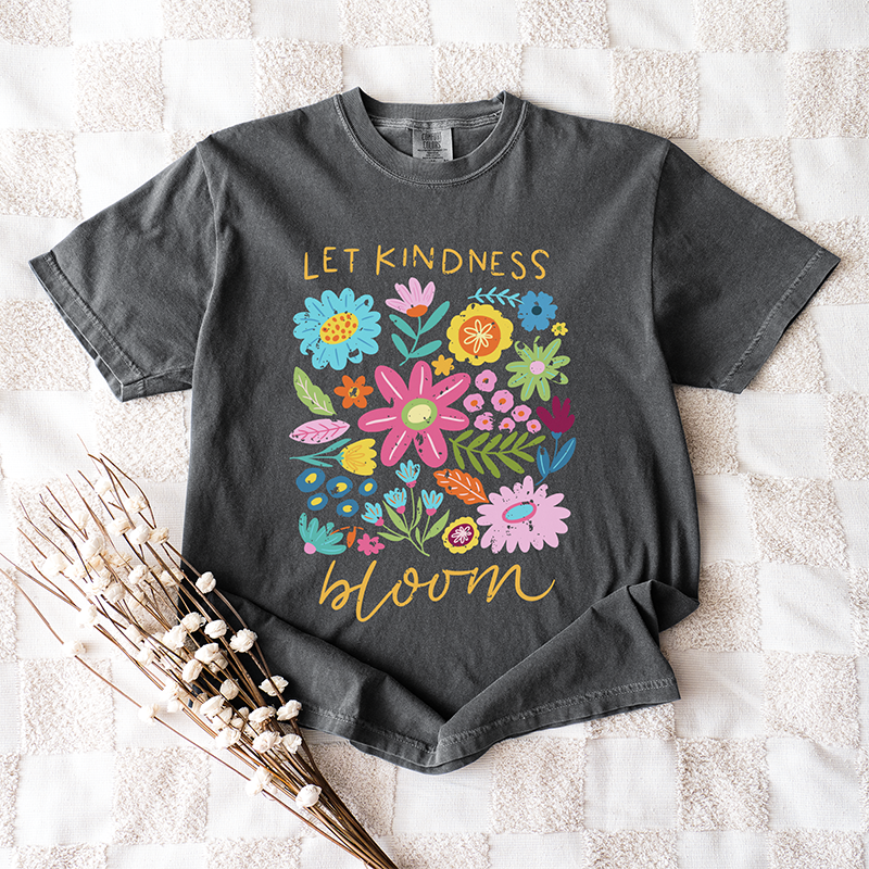 Let Kindness Bloom Graphic Tee