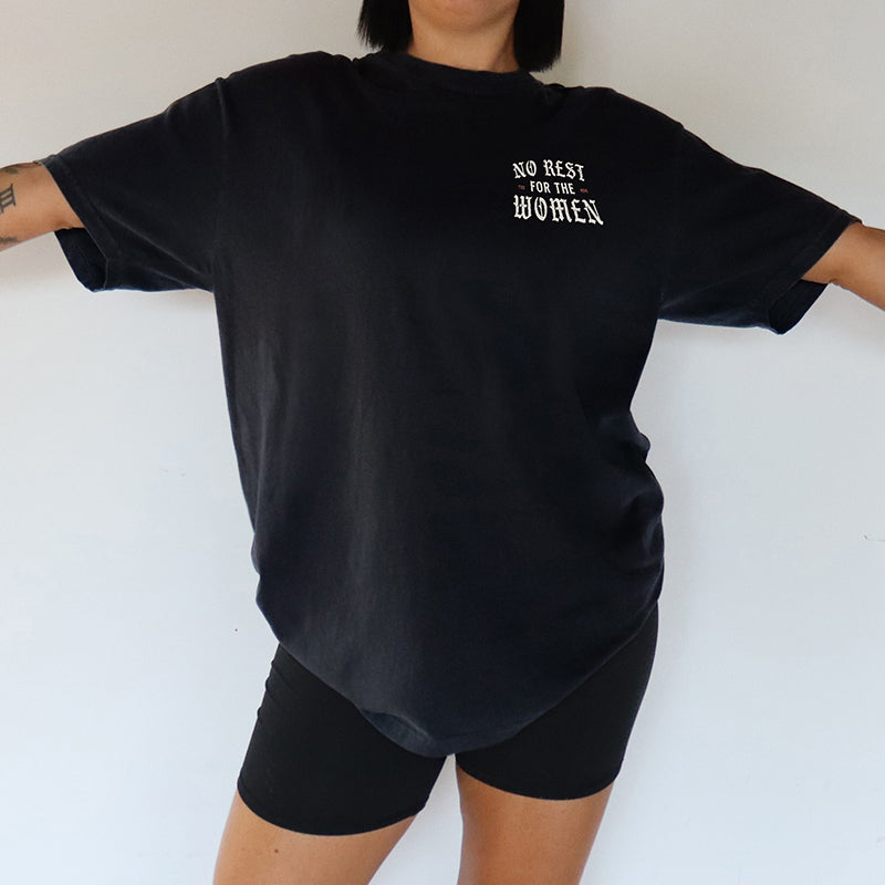 No Rest For The Women Heavyweight Tee