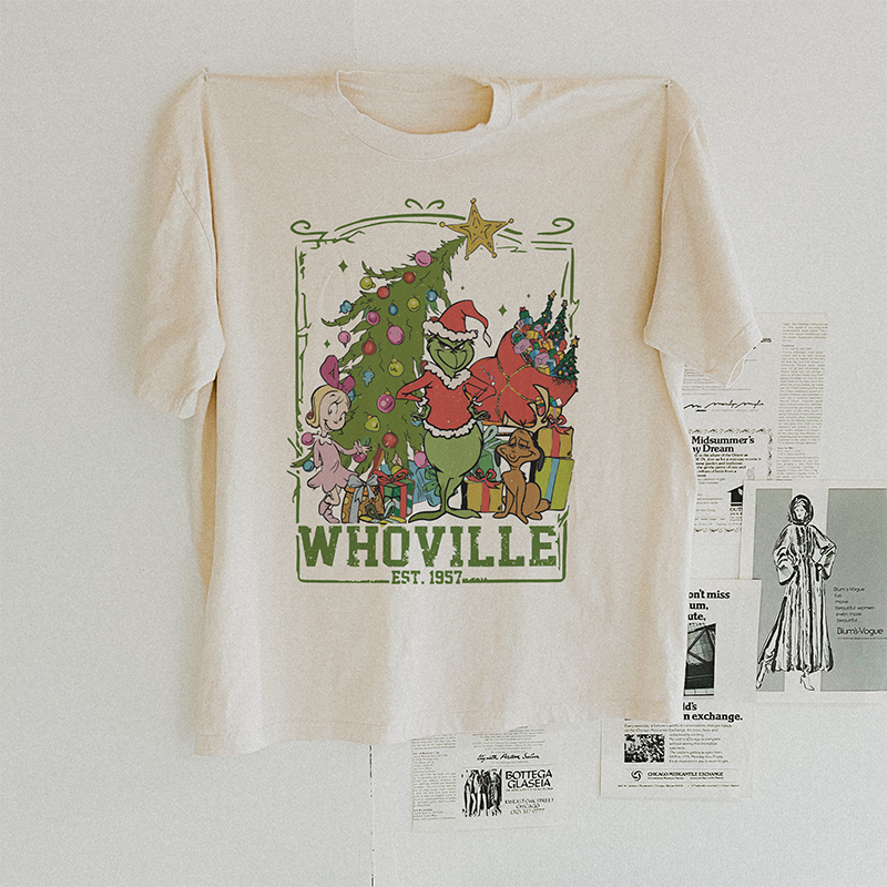 Vintage Whoville Heavyweight Christmas Tee