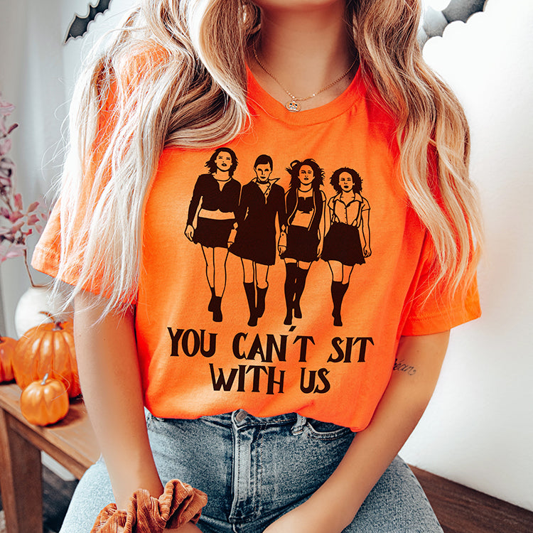 You Can't Sit With Us Halloween Mean Girls Lightweight Tee