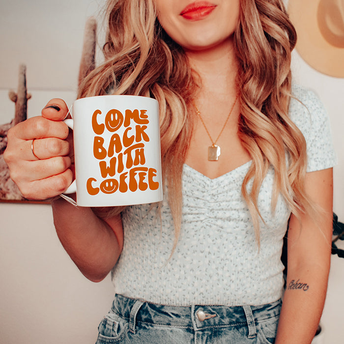Come Back With Coffee Mug (Orange)