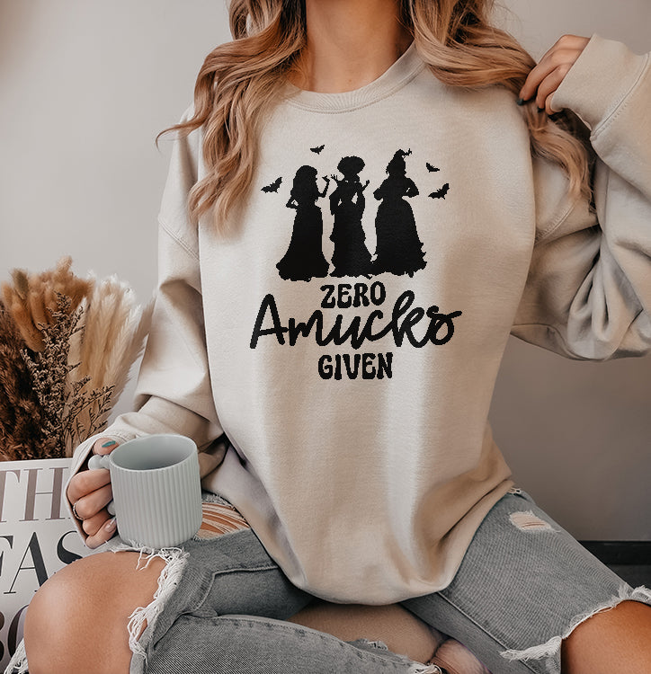 Zero Amucks Given Crewneck Sweatshirt