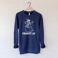 Frosty AF Raglan Sweatshirt - Alley & Rae Apparel