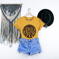 Here Comes The Sun Lightweight Tee - Alley & Rae Apparel