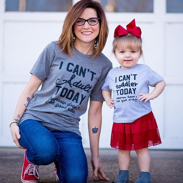 I Can't Adult Today Tee - Alley & Rae Apparel