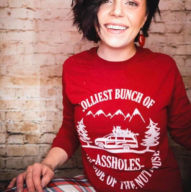 Jolliest Bunch Of Assholes This Side Of The Nuthouse Long Sleeve Tee - Alley & Rae Apparel